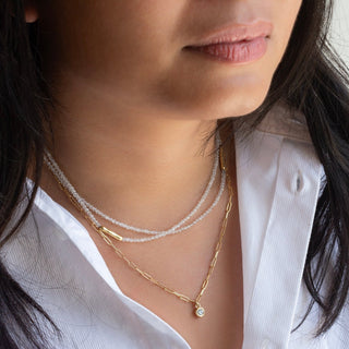 Five Gold Accent Gemstone Wrap , 18K Yellow Gold - Anne Sportun Fine Jewellery