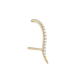 Diamond Forme Suspender Earrings