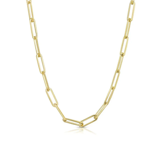 4mm Bold Paperclip Chain - Anne Sportun Fine Jewellery