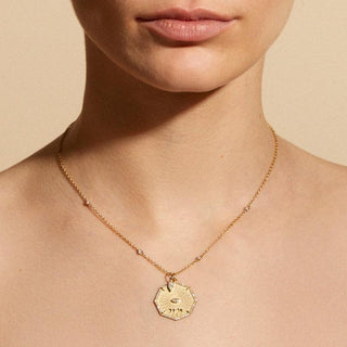 Small Pear Diamond Pendant | 10k - Anne Sportun Fine Jewellery