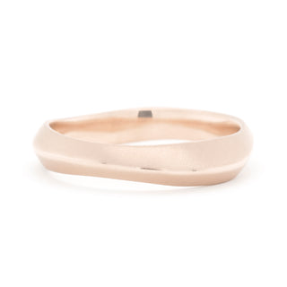 Soft Knife Edge 'Flow' Wide Band - Anne Sportun Fine Jewellery