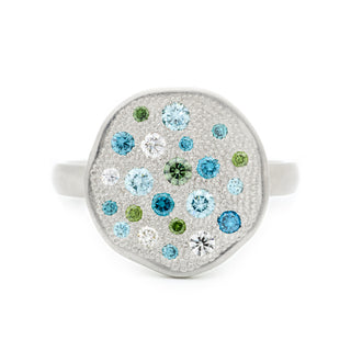 Grand Diamond Seafoam Ring - Anne Sportun Fine Jewellery