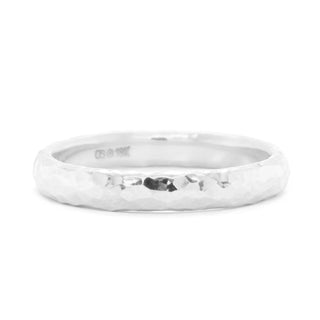 3mm Hammered Band - Anne Sportun Fine Jewellery