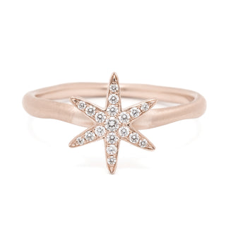 Diamond Pave Star Ring - Anne Sportun Fine Jewellery
