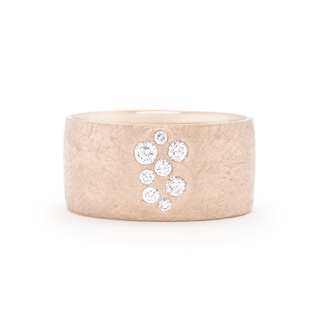 10mm Diamond Constellation 'Boulder' Cigar Band