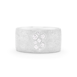 10mm Diamond Constellation 'Boulder' Cigar Band