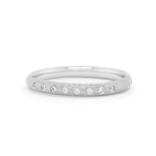 2.5mm 'Boulder' Dancing Diamond Ring - Anne Sportun Fine Jewellery