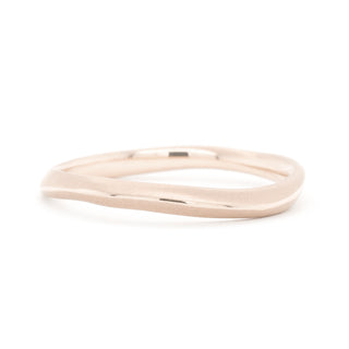 Narrow Organic 'Flow' Knife Edge Ring - Anne Sportun Fine Jewellery