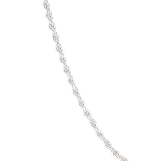 2mm Rope Chain | Silver - Anne Sportun Fine Jewellery