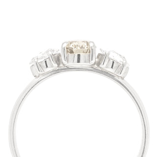 Champagne Diamond Pear and Marquises Diamond Ring - Anne Sportun Fine Jewellery