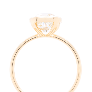 1.68ct Vintage Old Mine Diamond 'Anne' Bezel Basket Ring - Anne Sportun Fine Jewellery