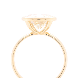 3.26ct Natural Old European Diamond Anne Bezel Basket Ring - Anne Sportun Fine Jewellery