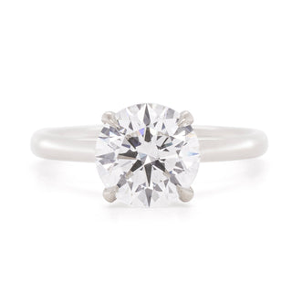2.08ct Lab Round Brilliant One of a Kind 'Annie' Ring