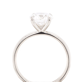2.08ct Lab Round Brilliant One of a Kind 'Annie' Ring