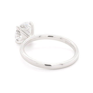 2.08ct Lab Round Brilliant One of a Kind 'Annie' Ring