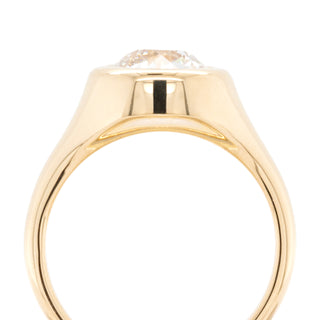 1.94ct Lab Old Euro Round Brilliant 'Helena' Ring - Anne Sportun Fine Jewellery