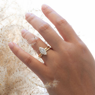 1.84ct Marquise Lab Diamond Ring - Anne Sportun Fine Jewellery