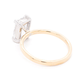 2.42ct Lab Elongated Cushion 'Antique' Inspired Cut Ring - Anne Sportun Fine Jewellery