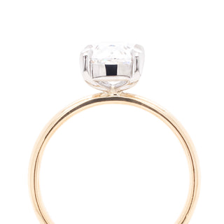 2.42ct Lab Elongated Cushion 'Antique' Inspired Cut Ring - Anne Sportun Fine Jewellery