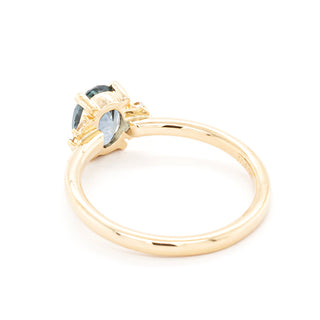 1.56ct Oval Montana Sapphire 'Kathleen' Ring - Anne Sportun Fine Jewellery