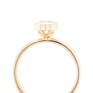 1.22ct Natural 'Geo' Oval Diamond 'Annie' Ring - Anne Sportun Fine Jewellery