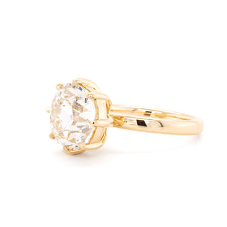 5.67ct Natural Old Euro Diamond 'Willa' Ring - Anne Sportun Fine Jewellery