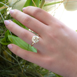 5.67ct Natural Old Euro Diamond 'Willa' Ring - Anne Sportun Fine Jewellery