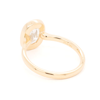 2.05ct Lab "Old Mine Cut" Cushion Piper Ring - Anne Sportun Fine Jewellery