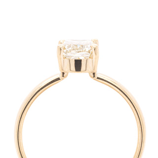 2.01ct Natural Geo Cut Elongated Cushion "Alex" One of a Kind Ring - Anne Sportun Fine Jewellery