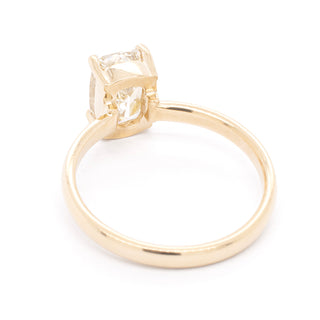 2.01ct Natural Geo Cut Elongated Cushion "Alex" One of a Kind Ring - Anne Sportun Fine Jewellery