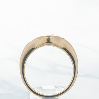 No.05 'Archive' ~1.0ct Pink Sapphire Signet Bombe Ring - Anne Sportun Fine Jewellery