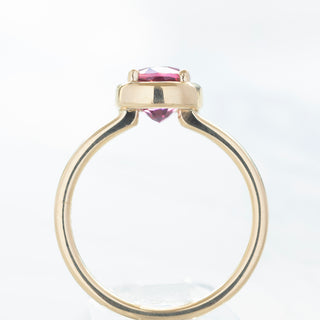 No.25 'Archive' 1.35ct Oval Pink Tourmaline Ring - Anne Sportun Fine Jewellery