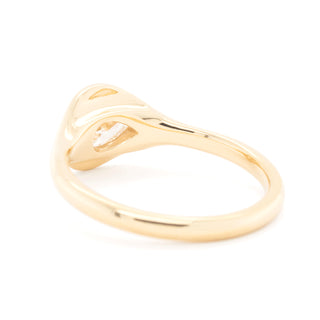 No.14 'Archive' 0.54ct Pear Signet Ring - Anne Sportun Fine Jewellery