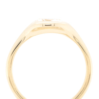 No.14 'Archive' 0.54ct Pear Signet Ring - Anne Sportun Fine Jewellery