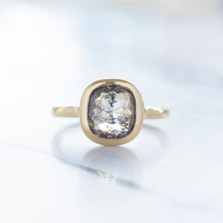 No.17 'Archive' 1.83 Salt & Pepper Diamond Ring - Anne Sportun Fine Jewellery