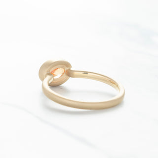 No.24 'Archive' 1.11ct Orange Spessaraite Garnet Ring - Anne Sportun Fine Jewellery