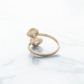 No.10 'Archive' 3.26ct Bypass Pear Tanzanite Ring - Anne Sportun Fine Jewellery
