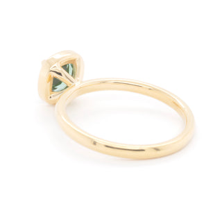 No.33 'Archive' 1.02ct Cushion Green Tourmaline Ring