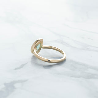 No.09 'Archive' 1.49ct Tilted Pear Tourmaline Ring - Anne Sportun Fine Jewellery