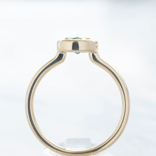 No.36 'Archive' 0.69ct Light Green Tourmaline Ring - Anne Sportun Fine Jewellery