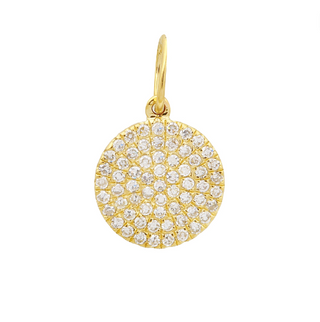 JUPITER DIAMOND DISC NECKLACE