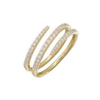 TRIO COIL DIAMOND RING