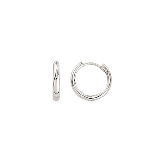 Perfect Hinge Huggie Hoop | 10k | 14.5mm - Anne Sportun Fine Jewellery