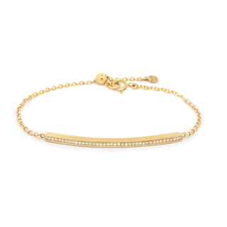 Diamond Bar Chain Bracelet - Anne Sportun Fine Jewellery
