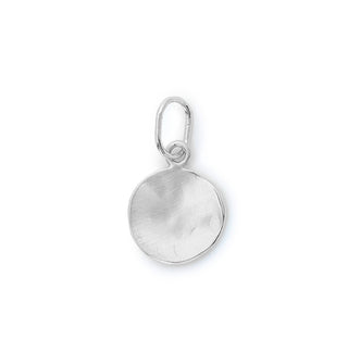 Hammered Disc Charm - Anne Sportun Fine Jewellery
