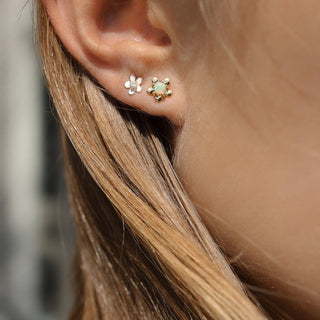 Daisy Studs | Opal & Gold - Anne Sportun Fine Jewellery