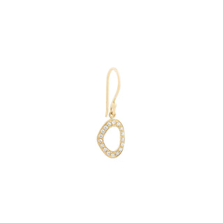 Open 'Lilydust' Hook Earrings - Anne Sportun Fine Jewellery