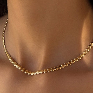 Herringheart Chain Necklace - Anne Sportun Fine Jewellery
