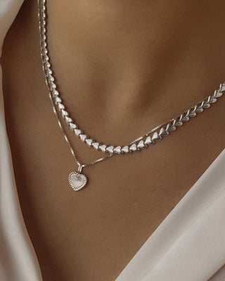 Herringheart Chain Necklace - Anne Sportun Fine Jewellery