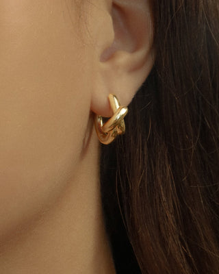 Knot Hoops - Anne Sportun Fine Jewellery